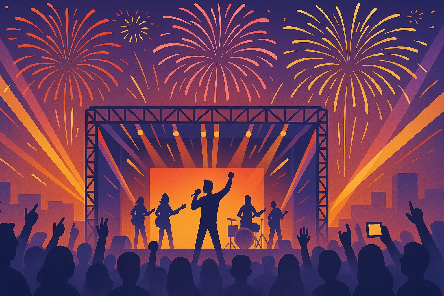 Có được tự ý bắn pháo hoa tại sự kiện tư nhân không?