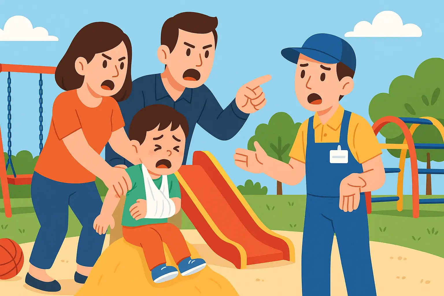 Ai phải chịu trách nhiệm khi xảy ra tai nạn tại khu vui chơi trẻ em?