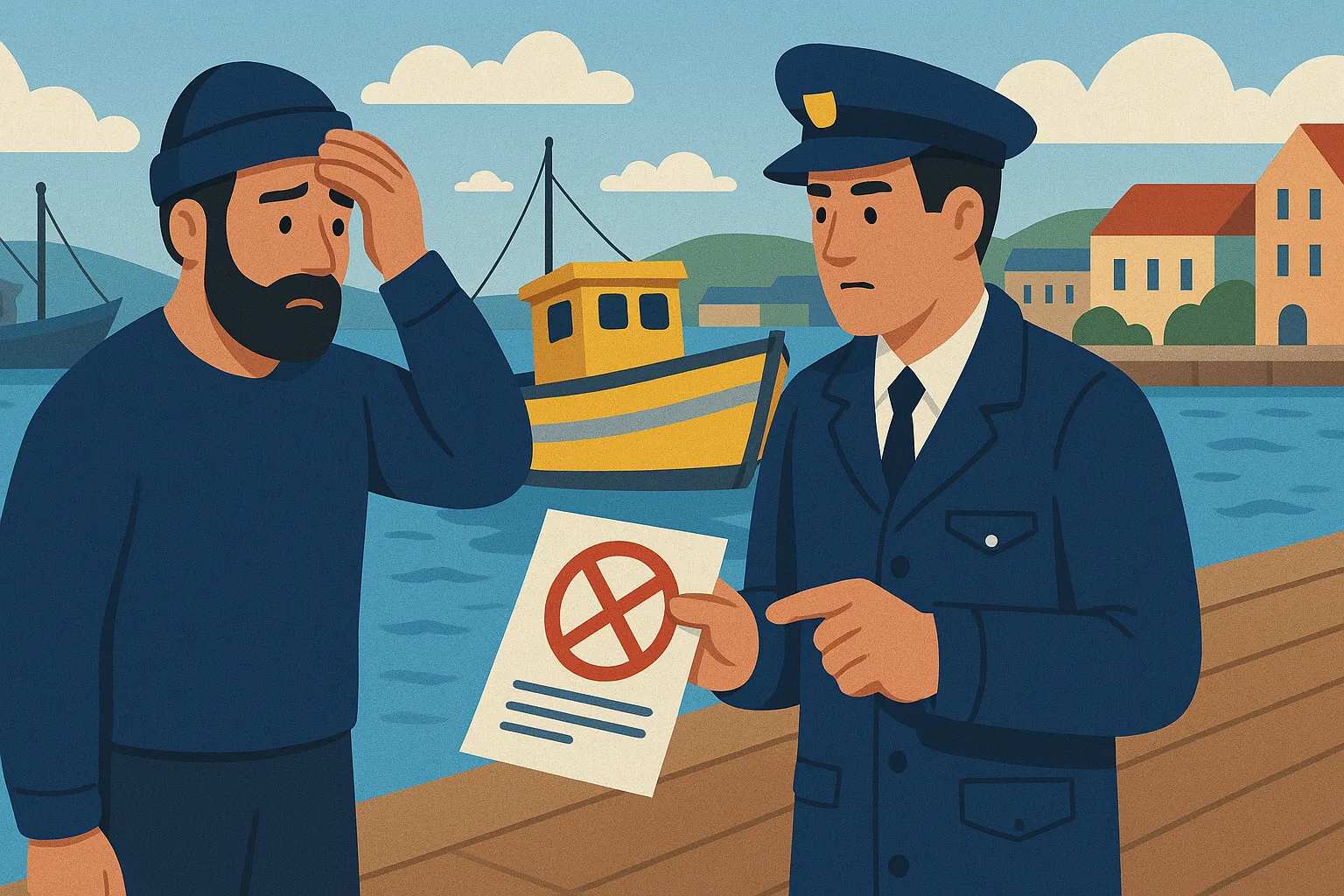 Tàu cá đánh bắt không thực hiện đánh dấu bị xử phạt bao nhiêu?