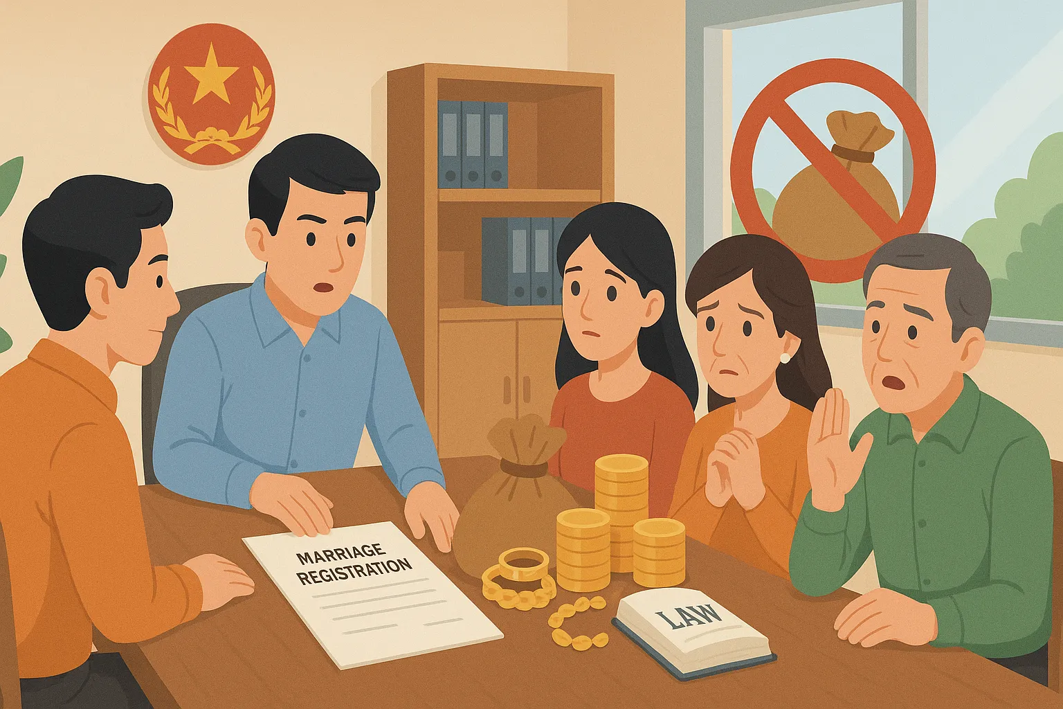 Thách cưới có phải là hành vi vi phạm pháp luật không?