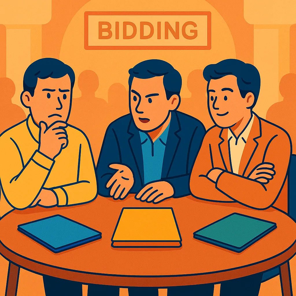 Thỏa thuận để một bên thắng thầu có phải thỏa thuận hạn chế cạnh tranh không?