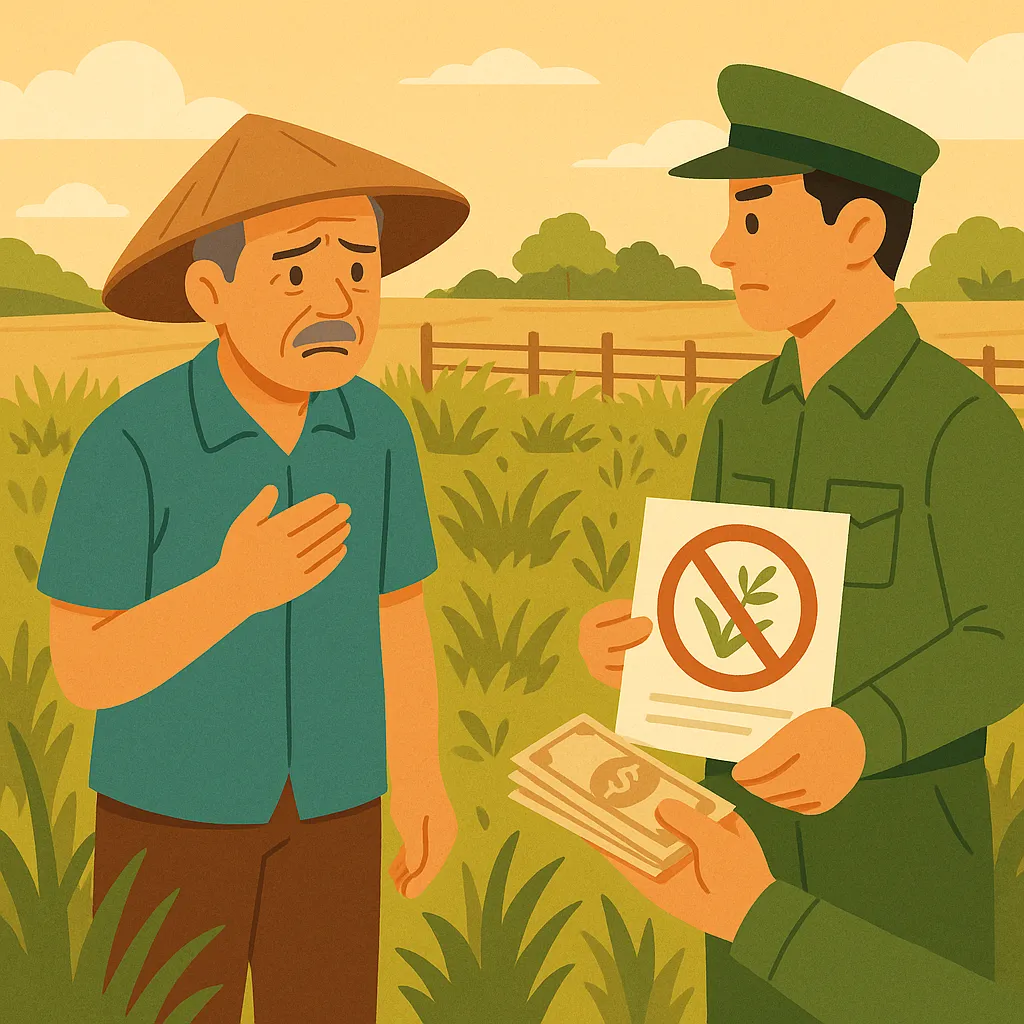 Bỏ hoang đất trồng cây hằng năm trong bao lâu thì bị thu hồi đất?