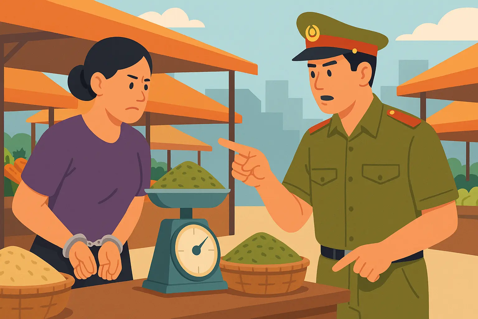 Khi nào hành vi cân thiếu hàng hóa bị truy cứu trách nhiệm hình sự?