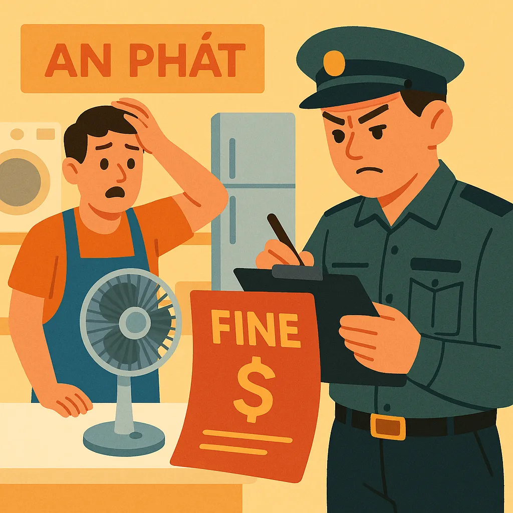 Hành vi đánh tráo hàng hóa bị xử phạt bao nhiêu?