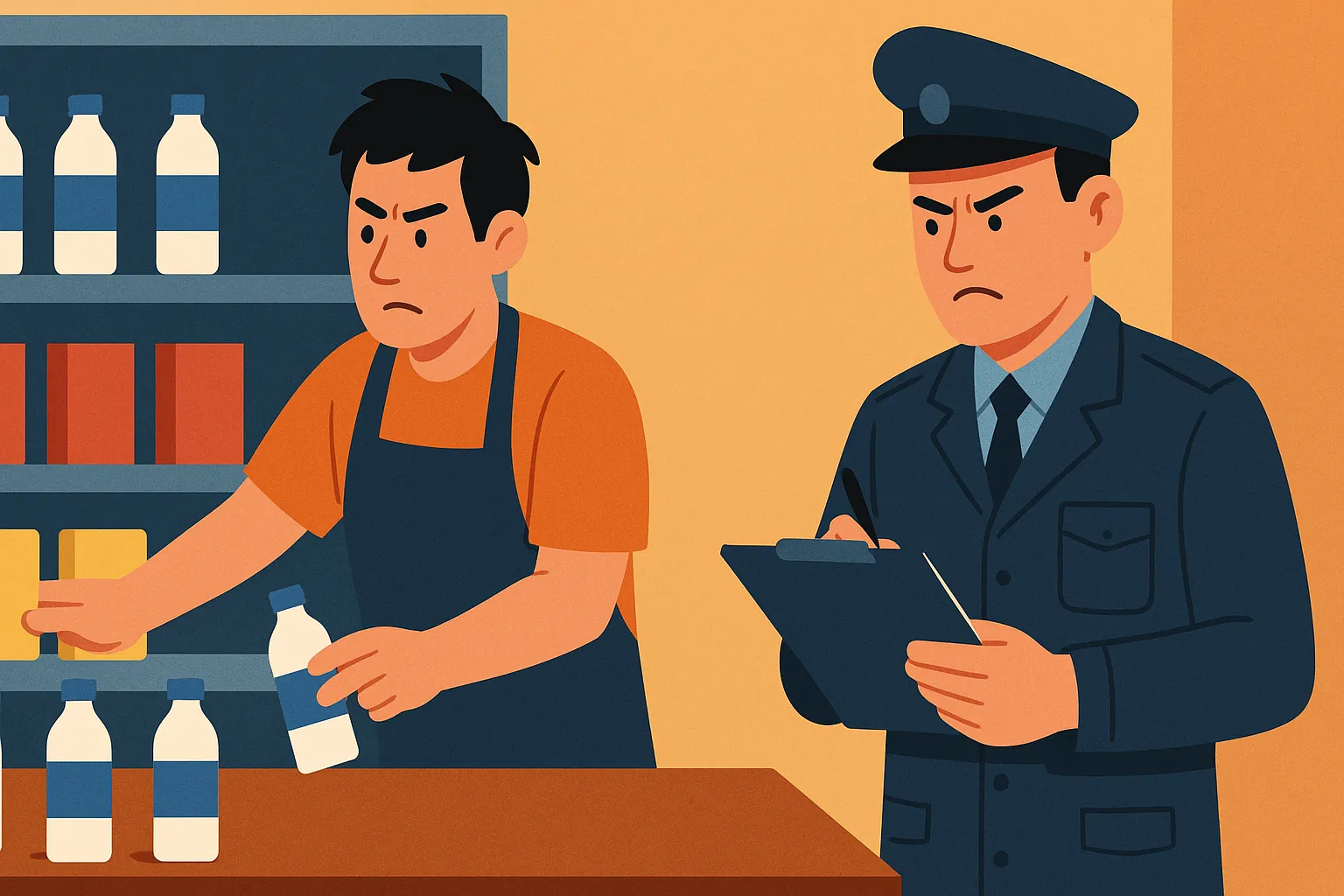 Hành vi đánh tráo hàng hóa bị xử phạt bao nhiêu?