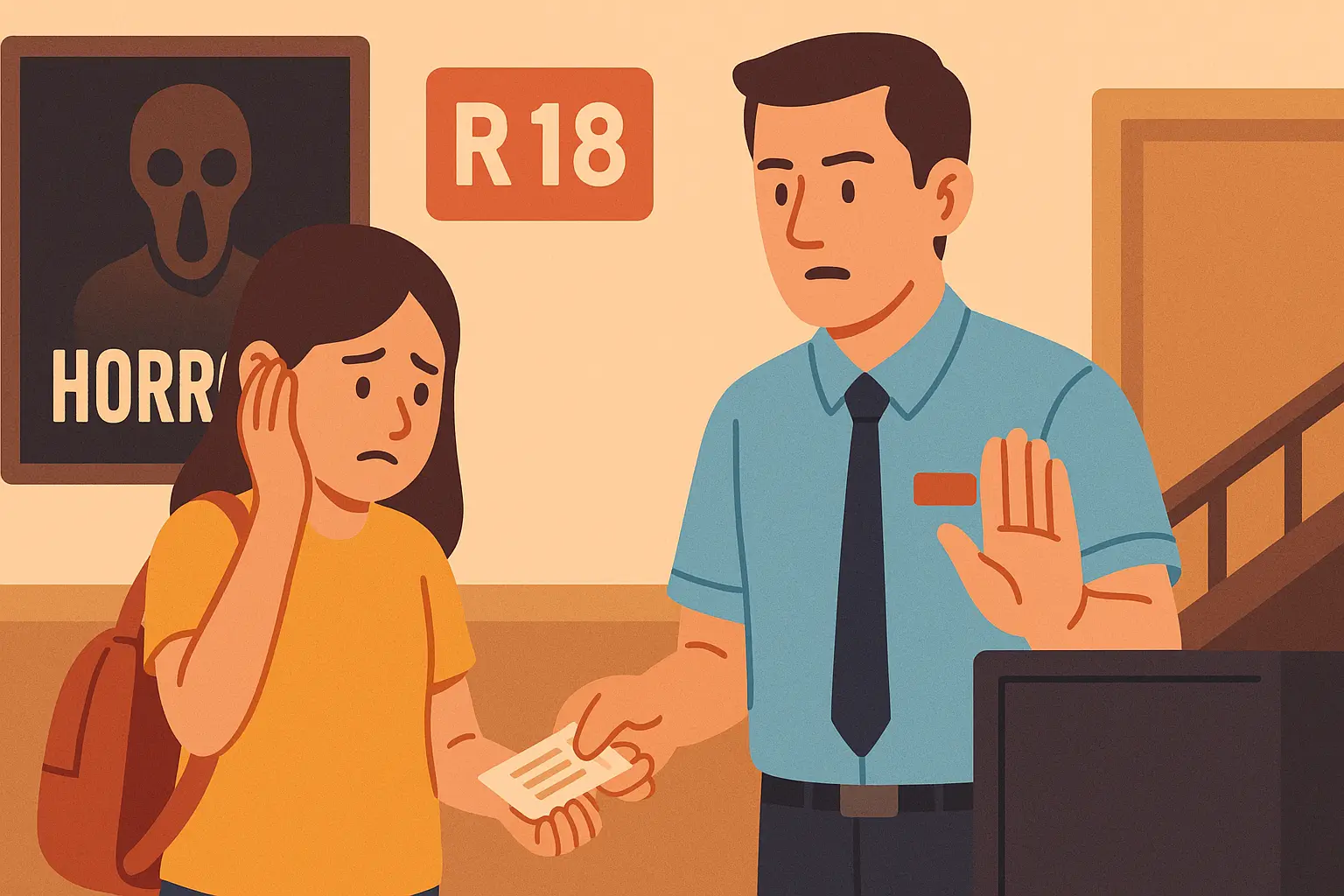 Rạp chiếu phim có nghĩa vụ kiểm soát độ tuổi người xem theo quy định như thế nào?