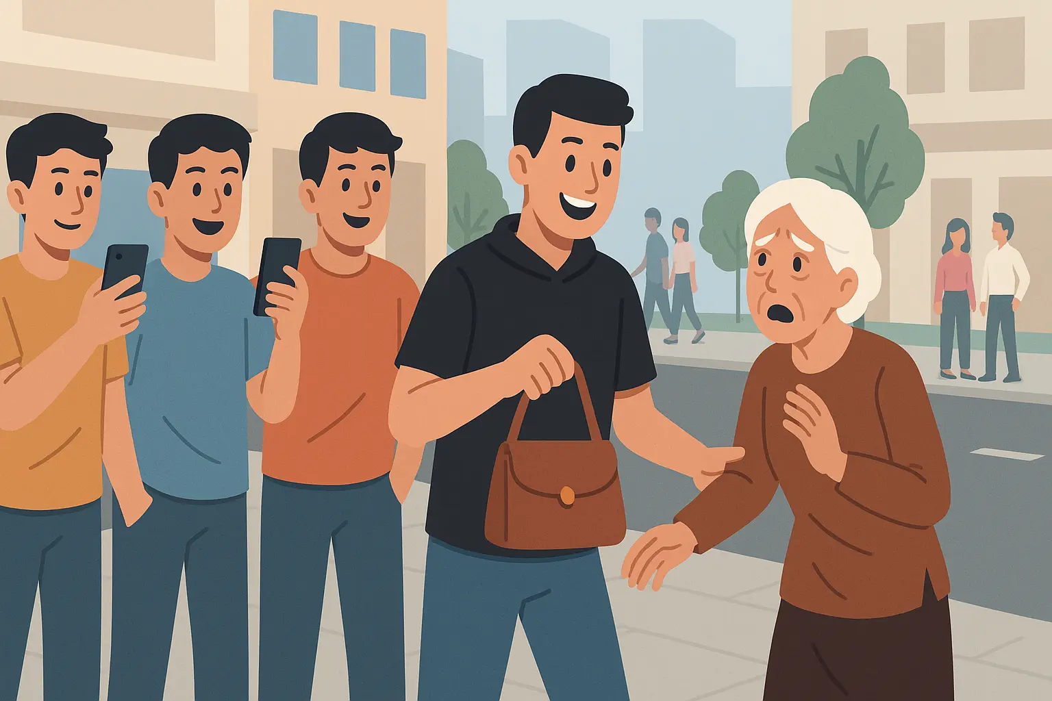 Nếu biết rõ tài sản là đồ giả thì có bị coi là cướp giật không?