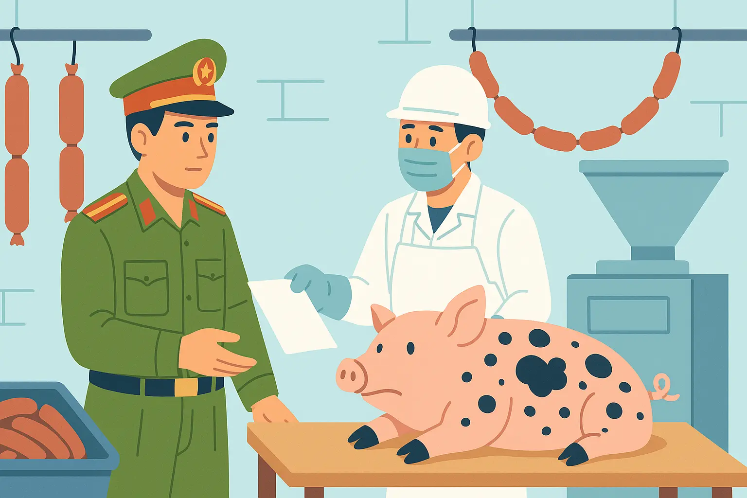 Chế biến và tiêu thụ thịt heo bệnh có bị xử phạt hành chính không?