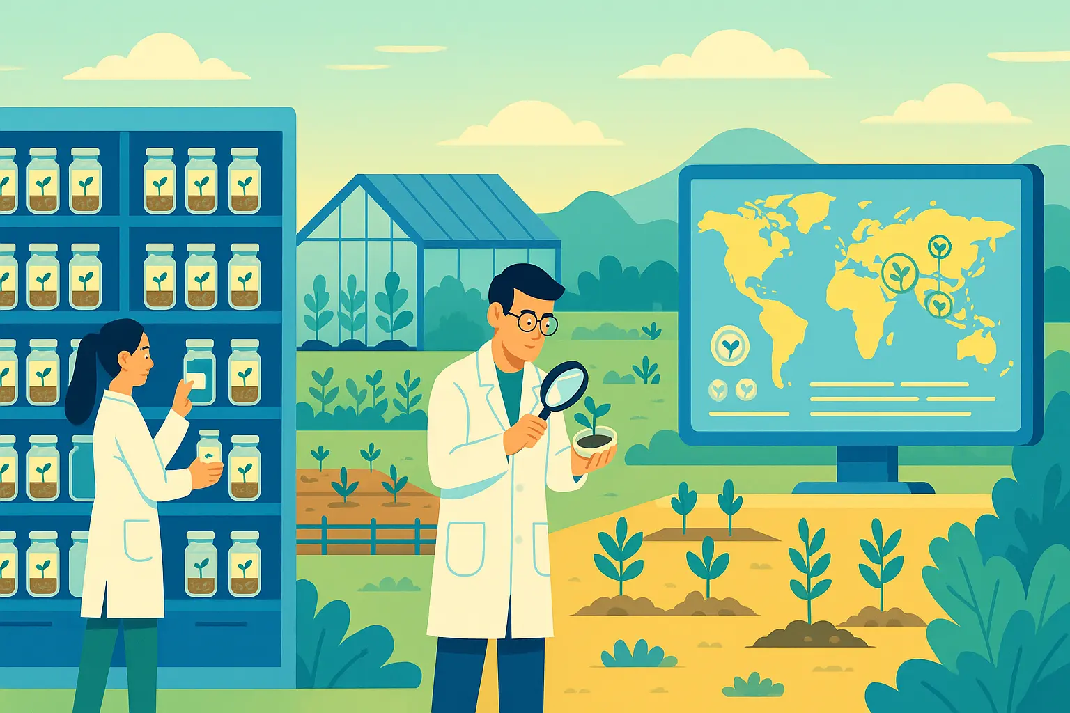 Nguồn gen giống cây trồng là gì?