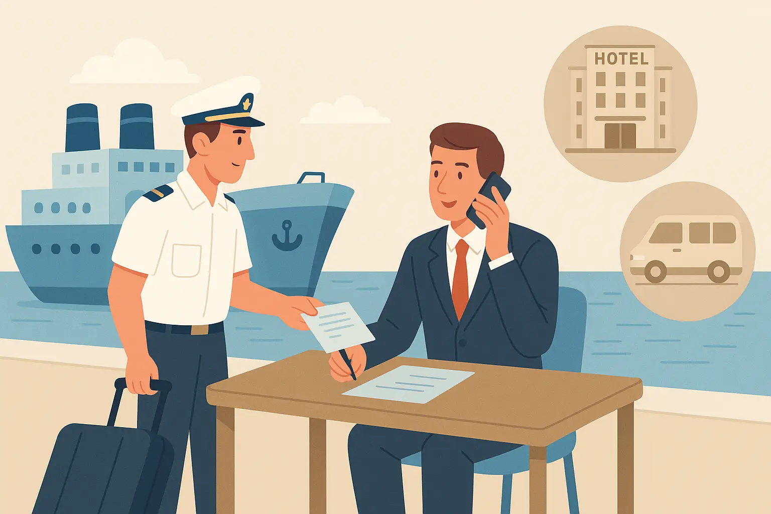 Đại lý tàu biển là gì?