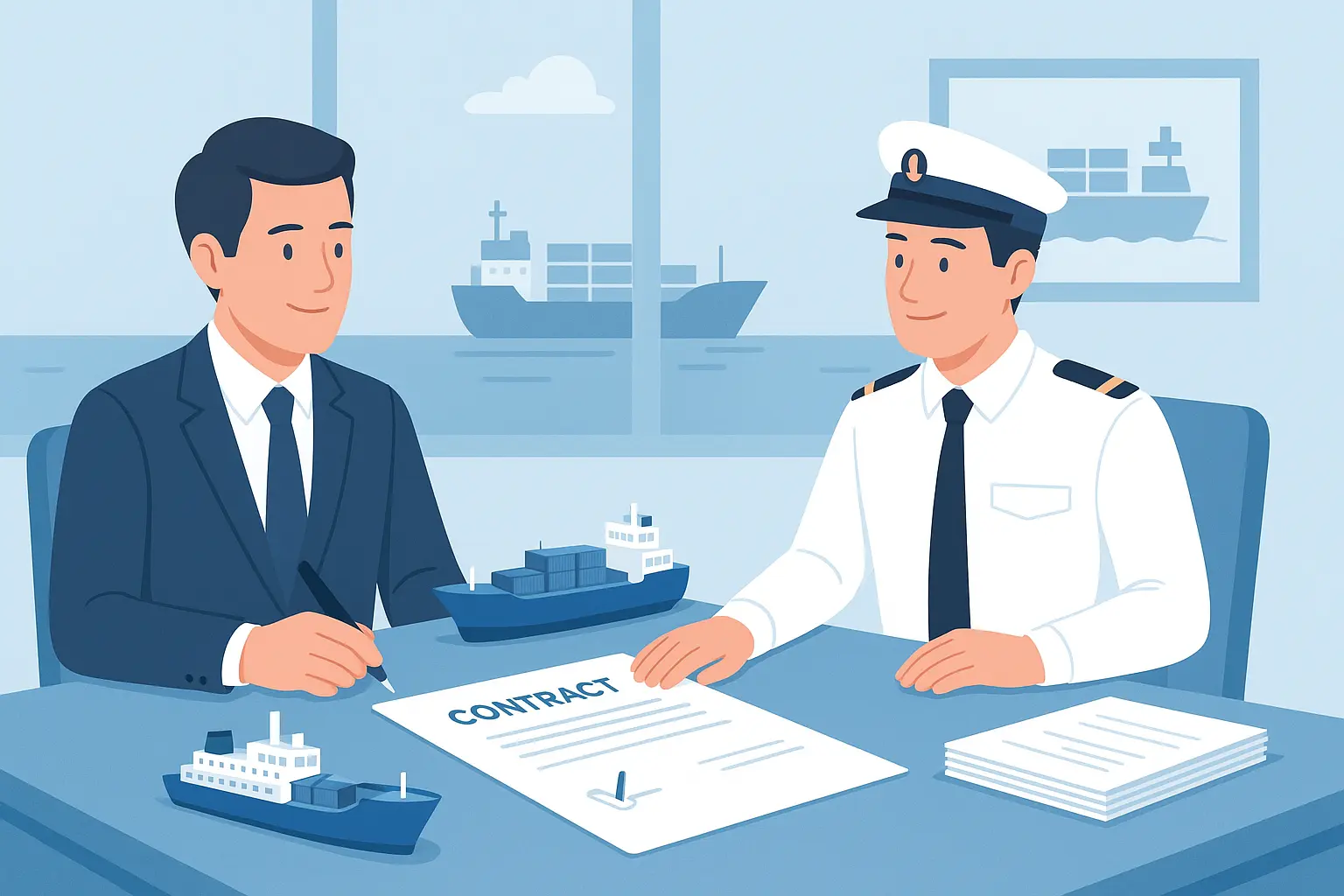 Đại lý tàu biển là gì?