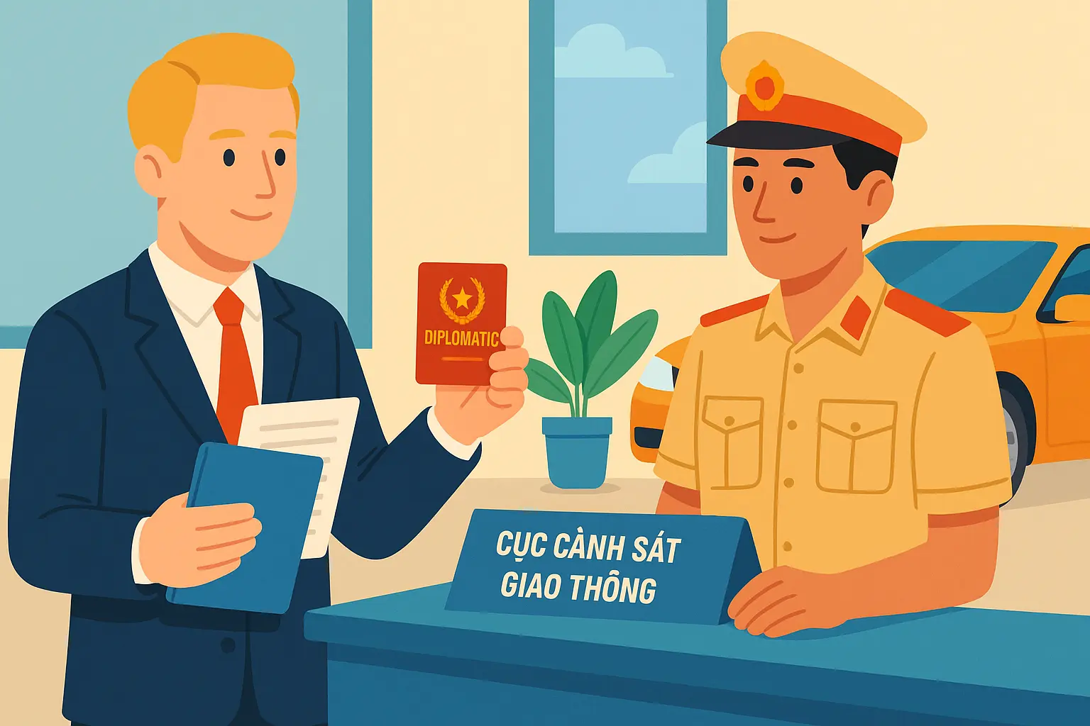 Cơ quan nào có thẩm quyền đăng ký xe cho người nước ngoài?