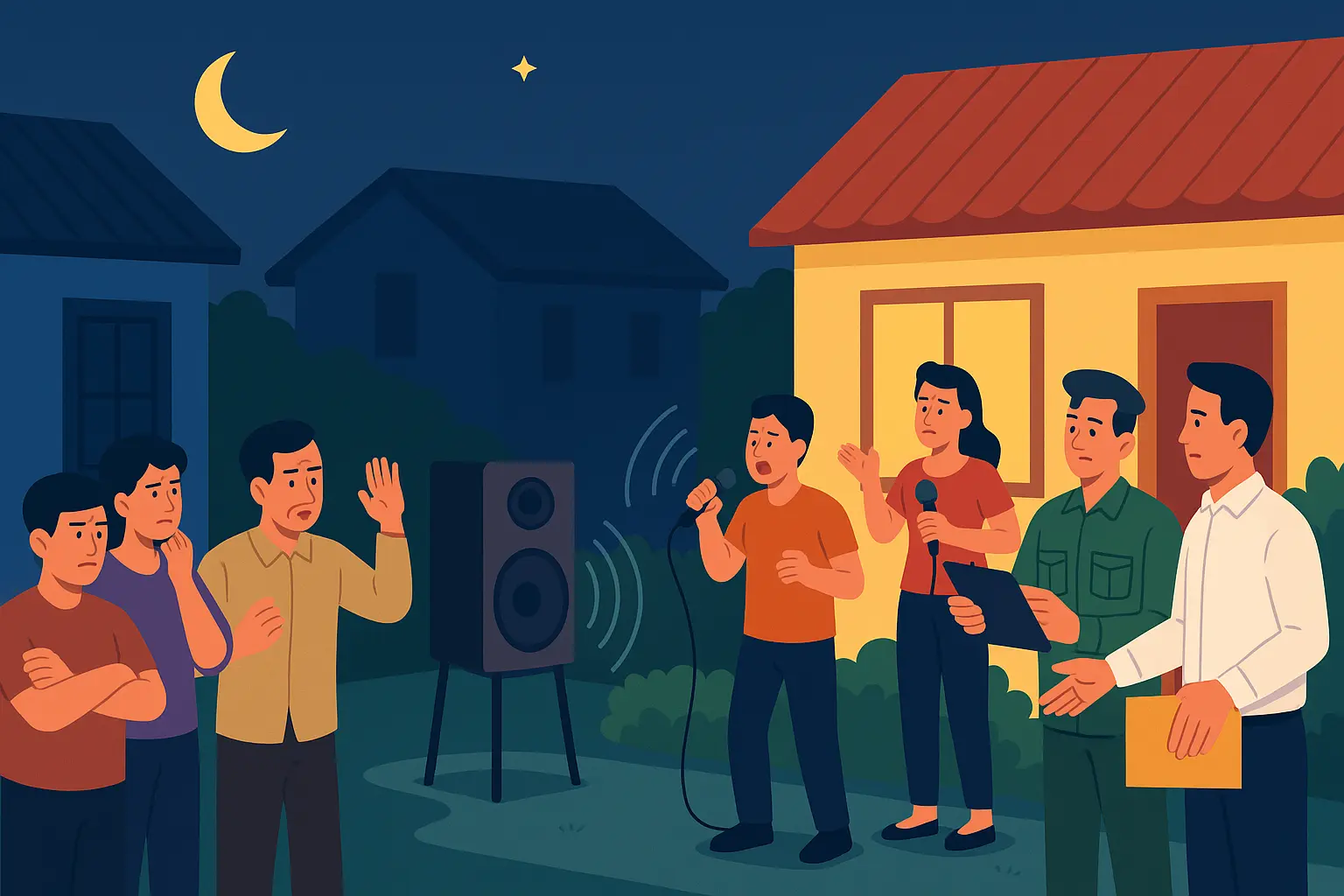 Hành vi gây tiếng ồn trong khu dân cư có bị xử phạt không?