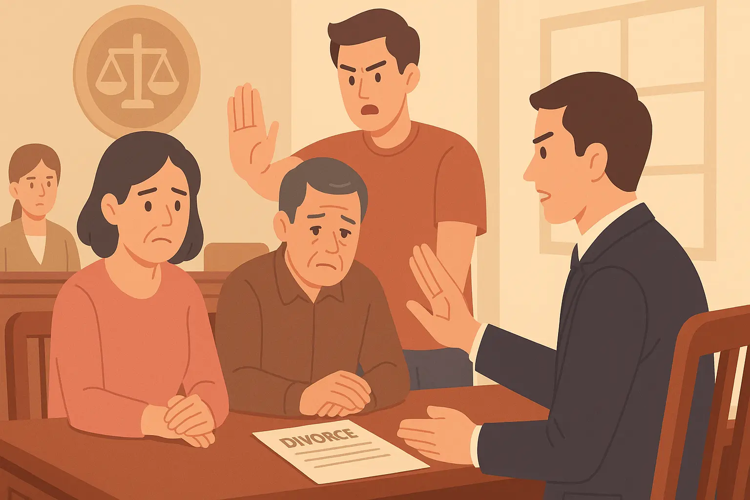 Con cái có quyền ngăn cản cha mẹ ly hôn không?