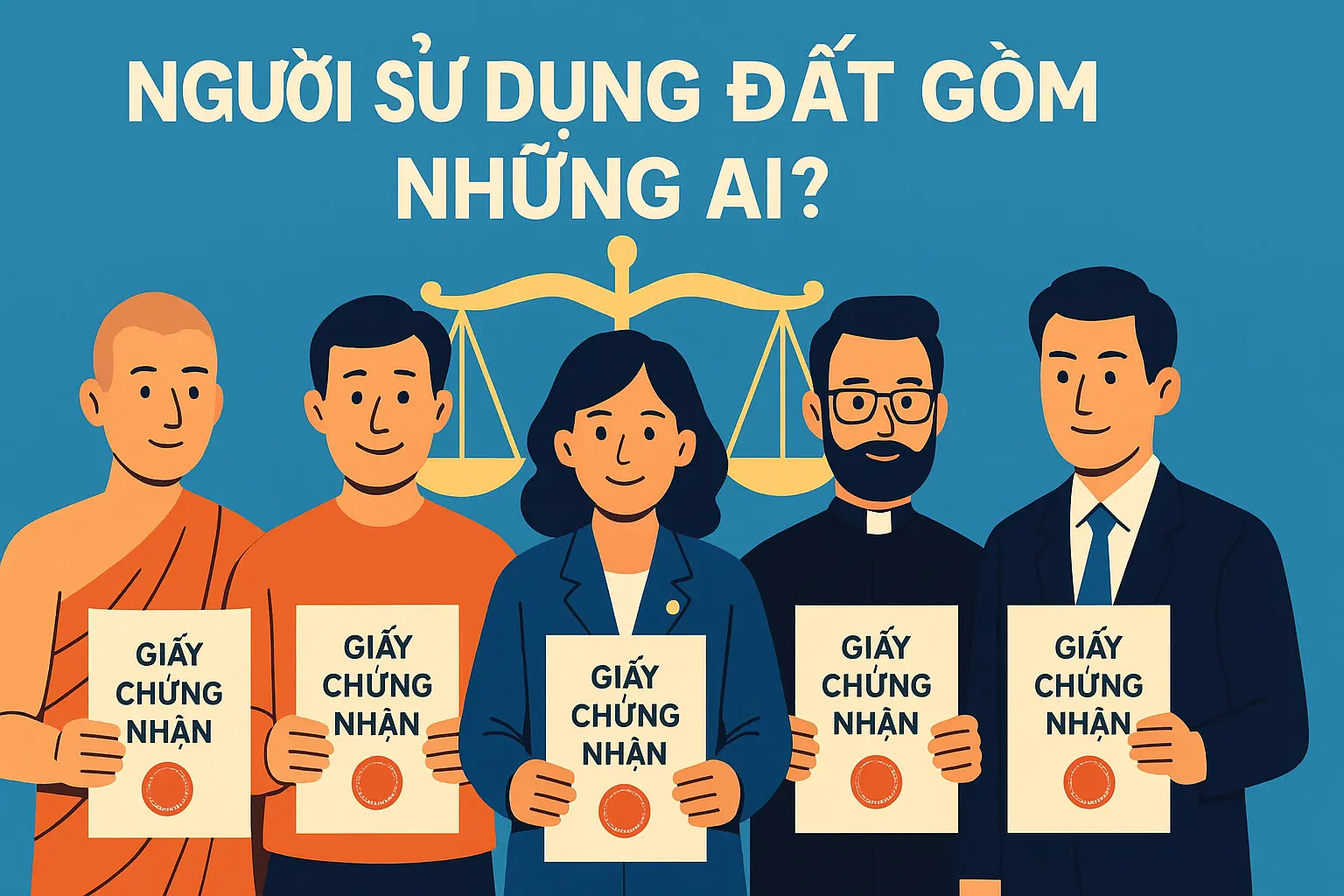 Người sử dụng đất gồm những ai?
