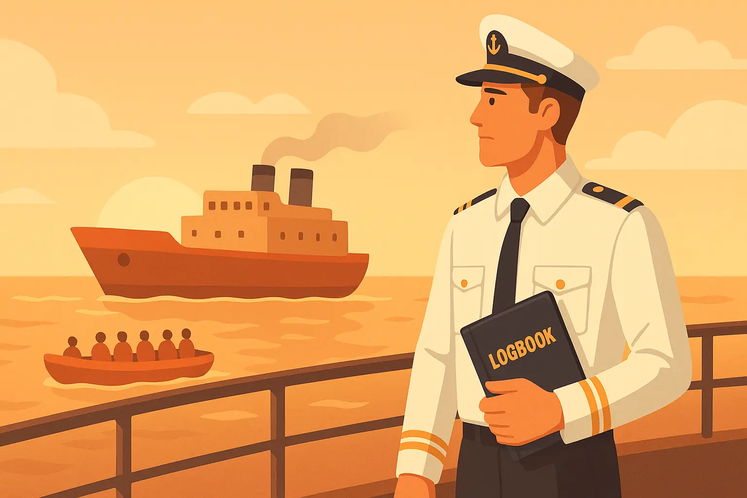 Quyền và nghĩa vụ của thuyền trưởng trên tàu biển là gì?