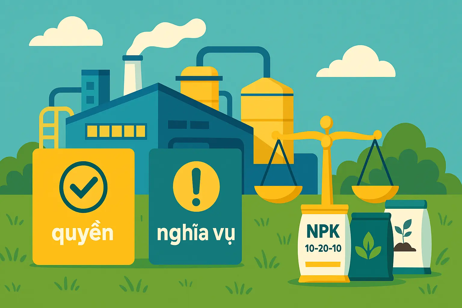 Quyền và nghĩa vụ của tổ chức, cá nhân sản xuất phân bón là gì?