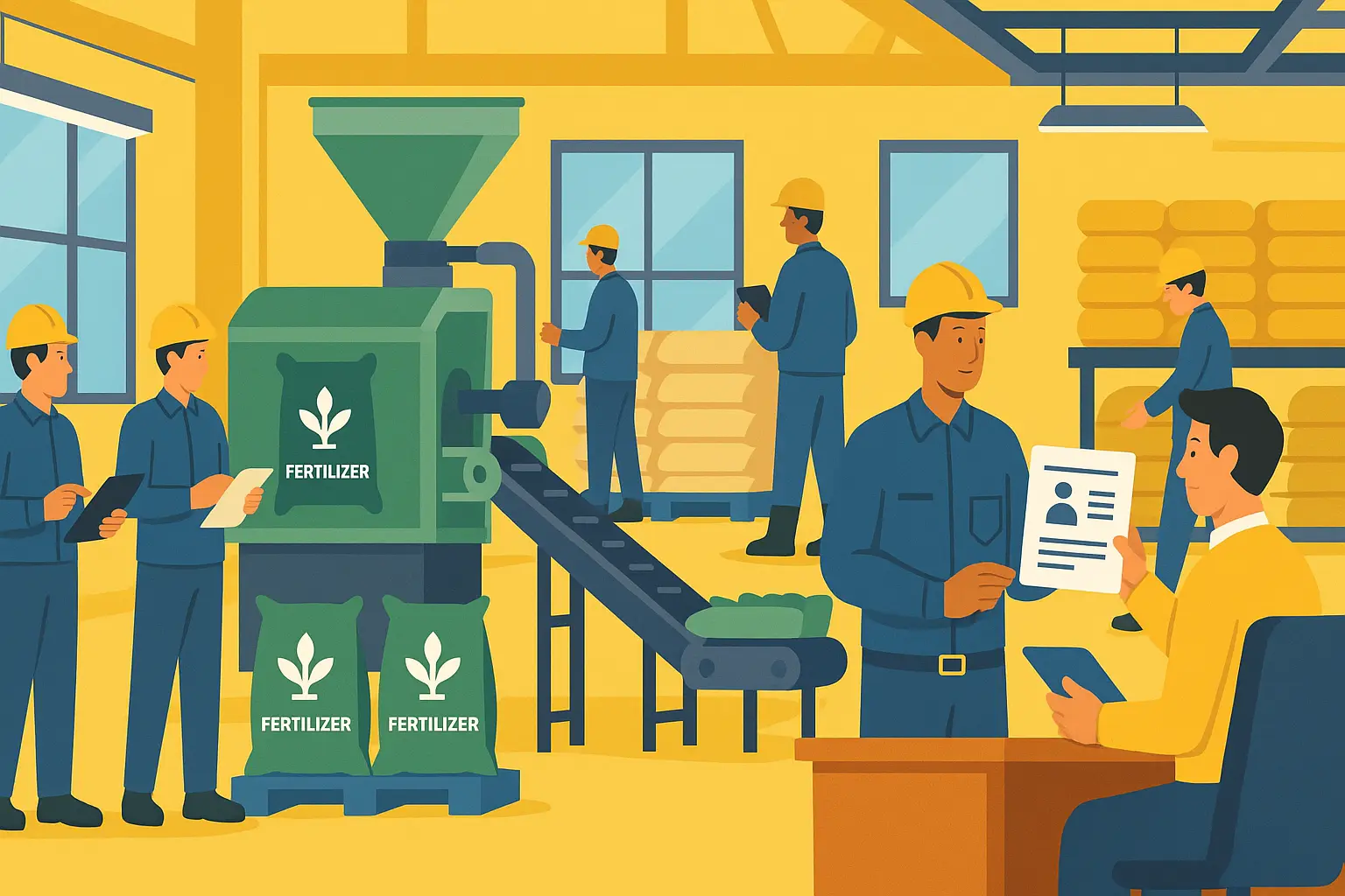 Điều kiện để được sản xuất phân bón là gì?