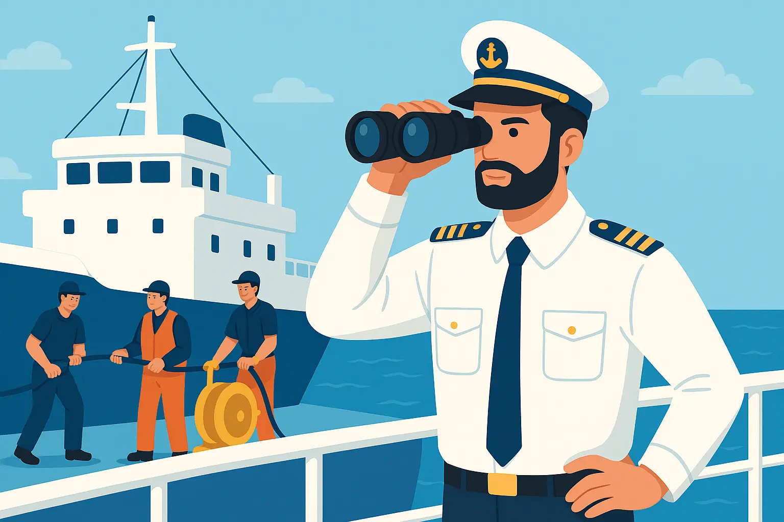 Thuyền trưởng trên tàu biển có địa vị pháp lý như thế nào?