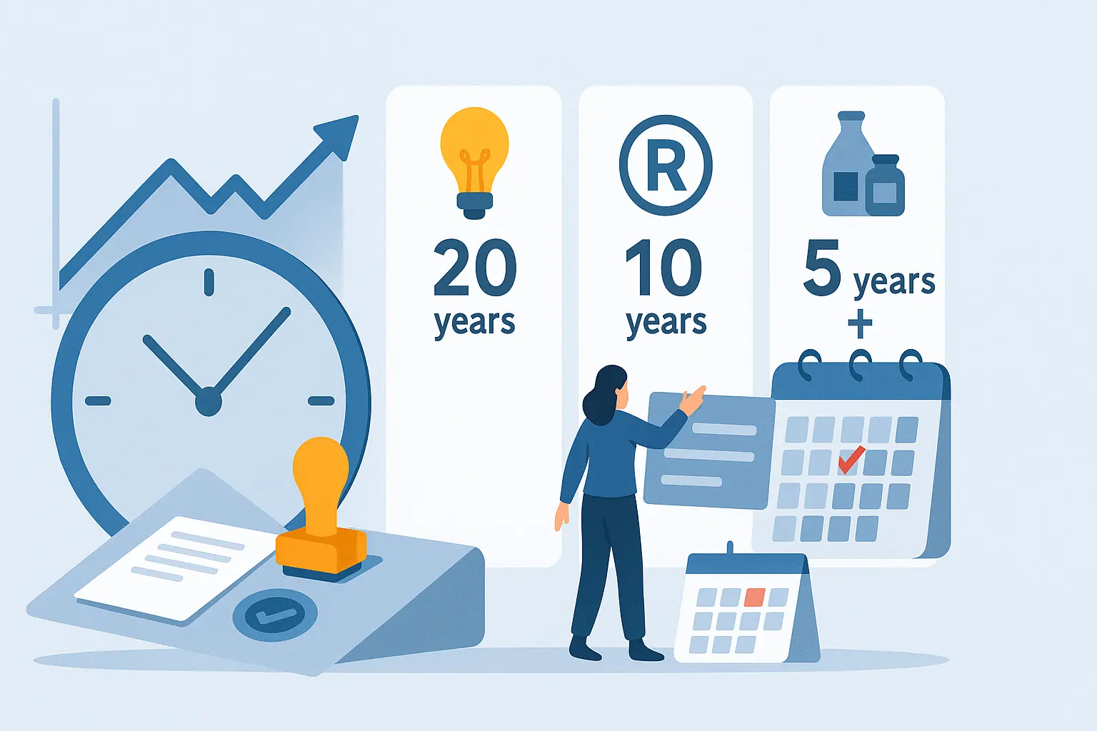 Hiệu lực của từng loại văn bằng bảo hộ được quy định như thế nào?